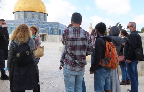 צפו: עליות חוה"מ פסח תשפ"א בהר הבית